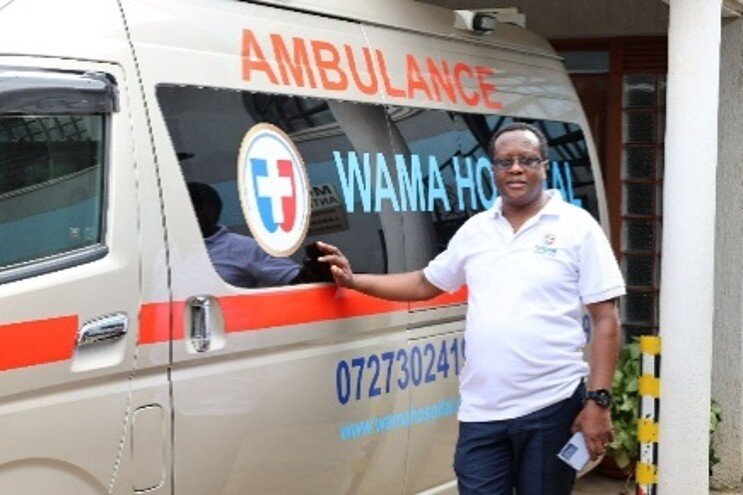 Ambulance front view