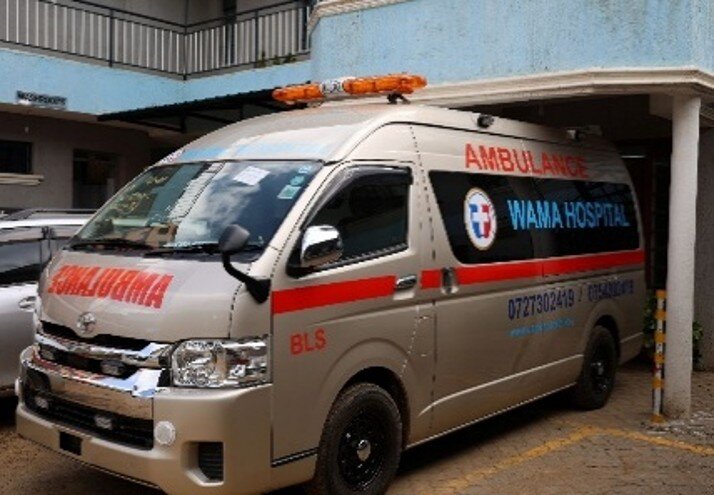 Ambulance side view